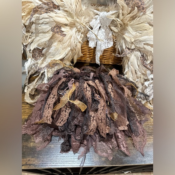 Real Feather Pink Angel Wings Lace Tutu Pearls Set Photo Prop Costume
Dress Up - Picture 7 of 8